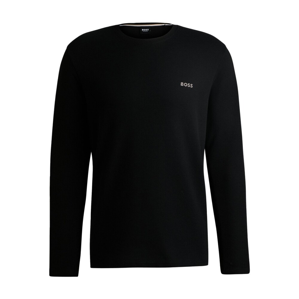 Hugo Boss Mens NWT Solid black sweater orders size large