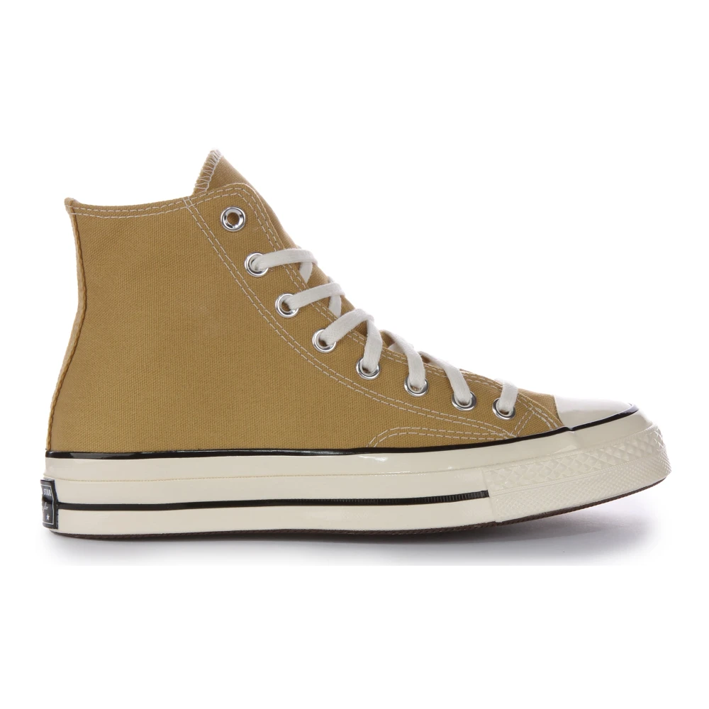 Converse Men's Beige Retro Hi-Top Trainers In Sand - Sneakers - 2 1/2 Uk - Shoes