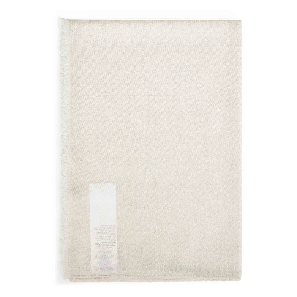 Max Mara Beige Scarves, Female, One Size, Mxapaniere Stole