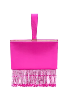 Small Square Satin Clutch
