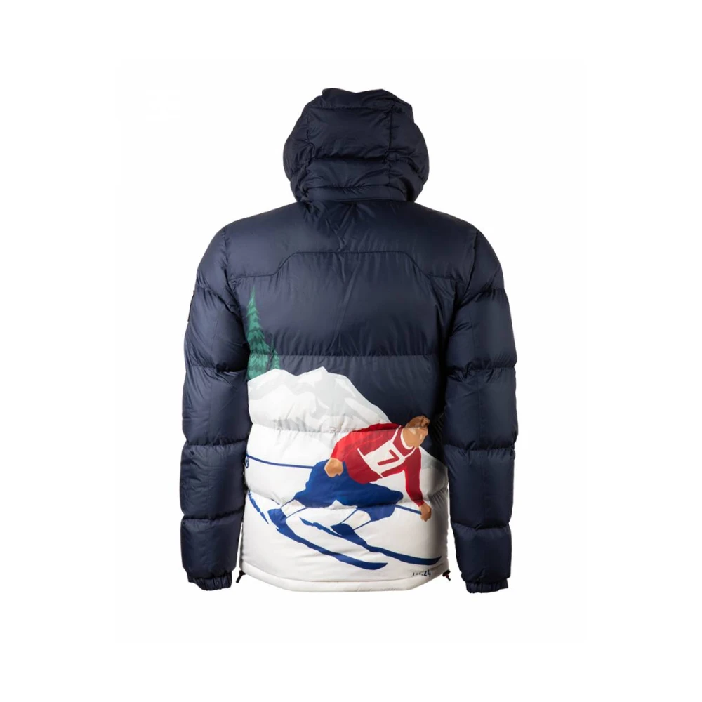 Polo Ralph Lauren Geïsoleerde Bomberjas Blue Heren