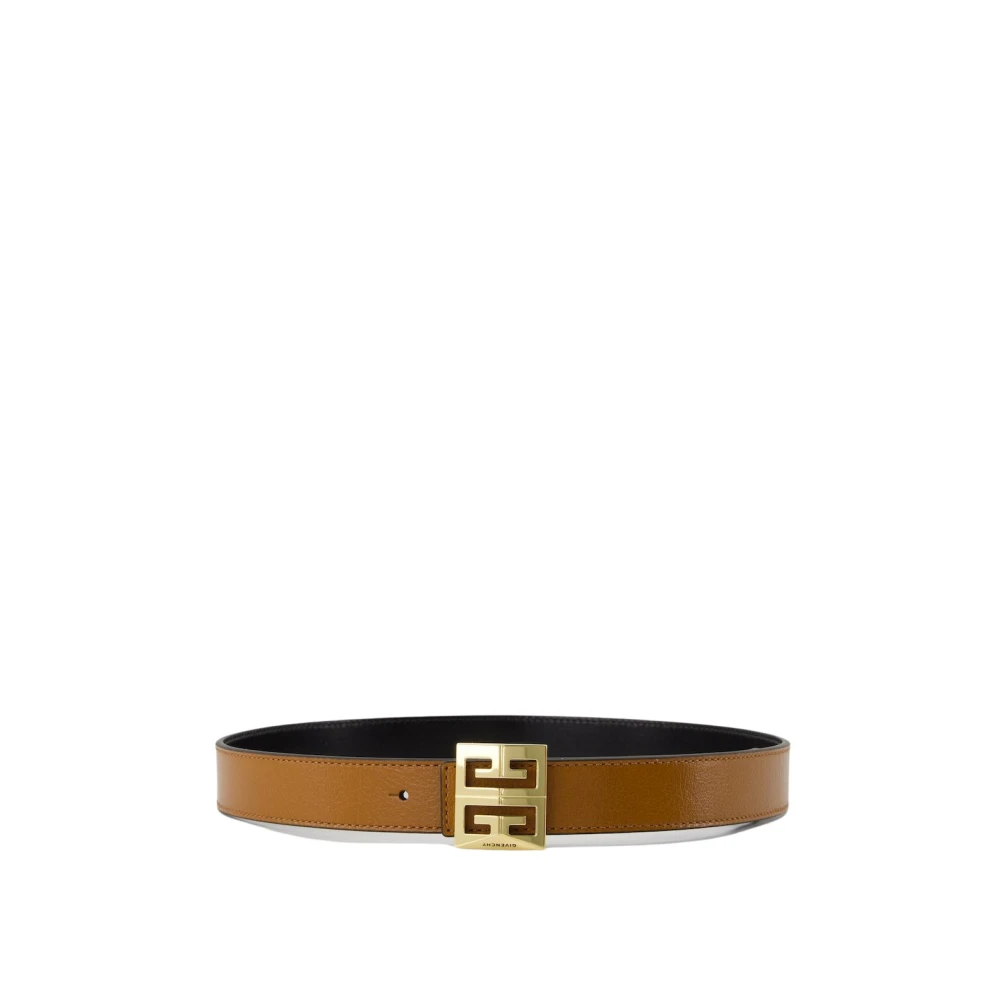 Givenchy Omkeerbare 4G Riem Herfst-Winter 2024 Brown Dames