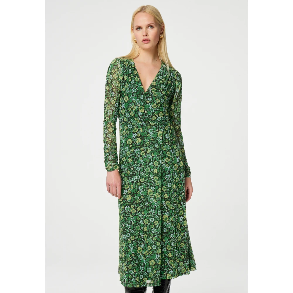 Fabienne Chapot Elegante Natalie Jurk voor Vrouwen Green Dames