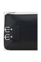 pochette-en-cuir-noir-avec-boucles