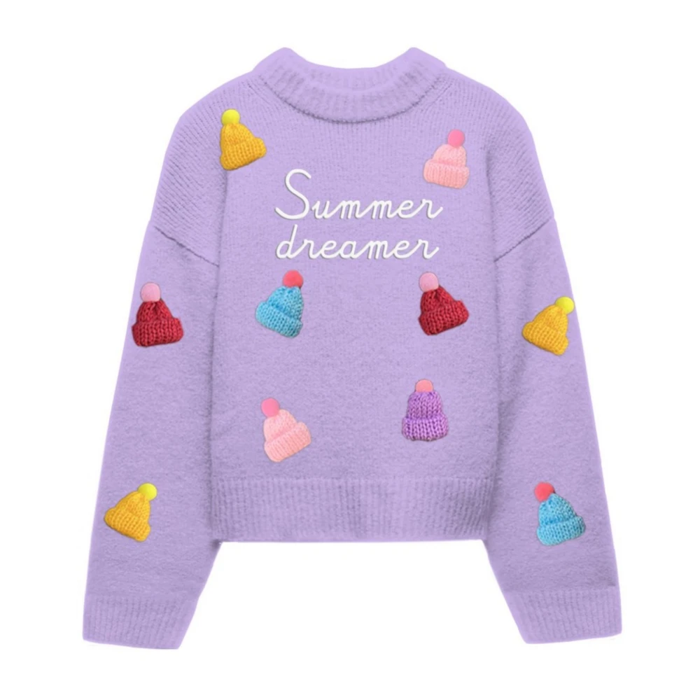 MC2 Saint Barth Paarse Sweaters voor Vrouwen Purple Dames