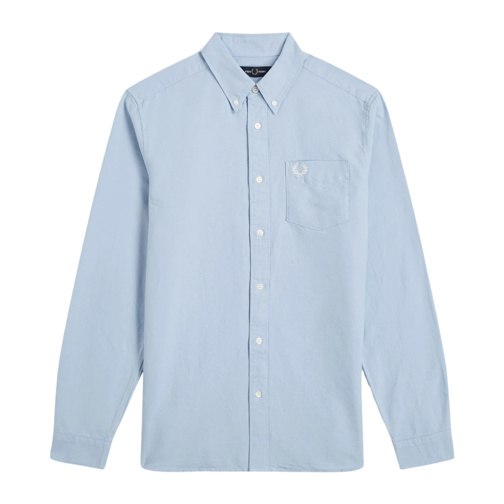 Fred Perry Herren Blau – Hellblaues Oxford-Hemd - Bild 7