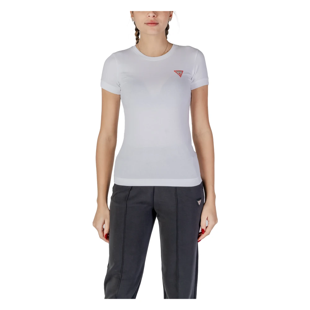 Guess - Tops > T-Shirts - White - Guess - Modalova