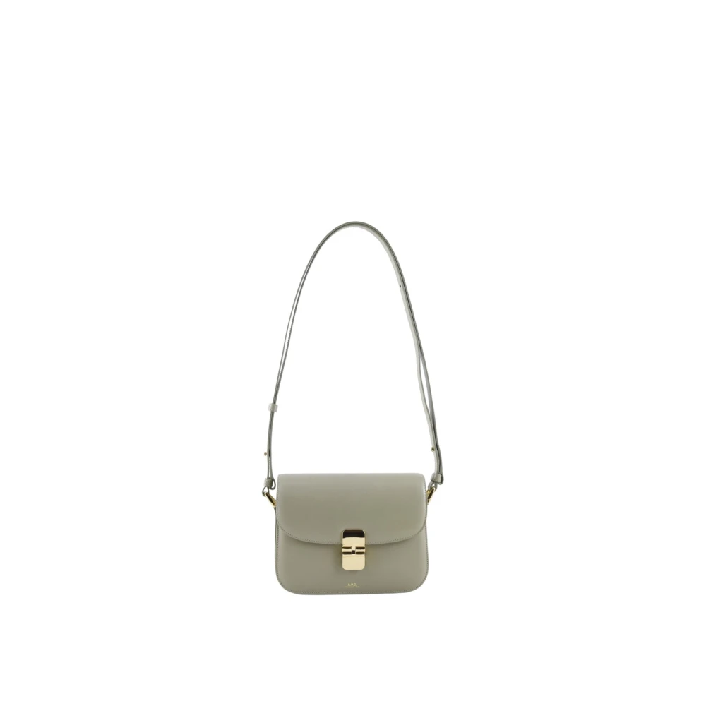 A.p.c. Kalfsleren Tassen Collectie Green Dames