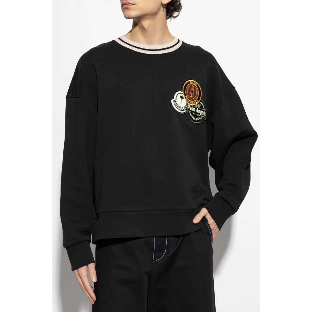 Moncler 8 Palm Angels Black Unisex