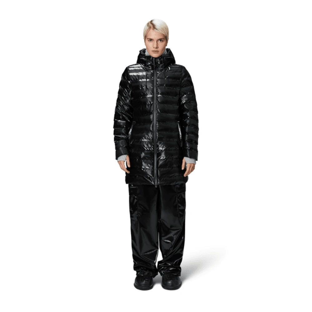 Rains Winterjas Black Dames