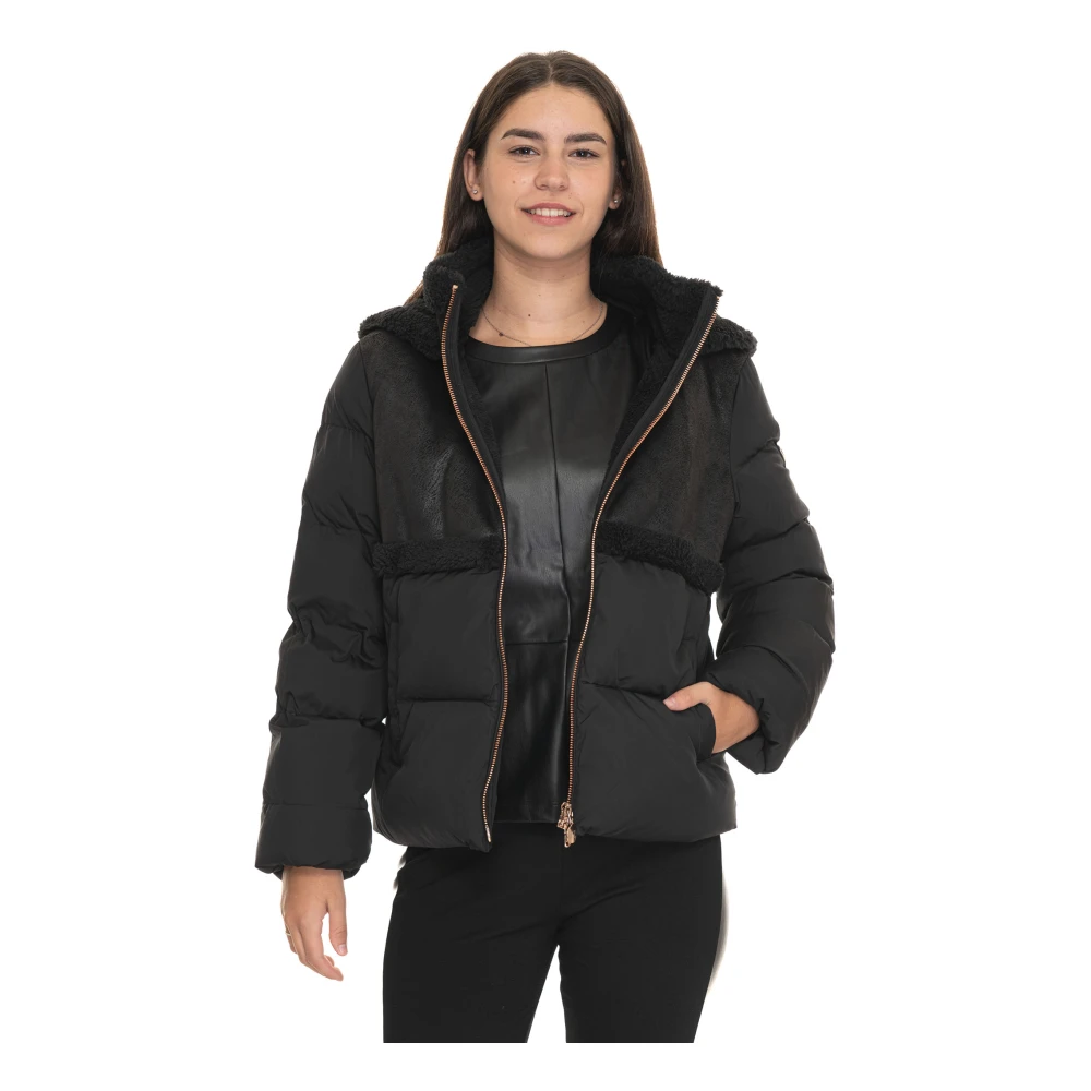 Emporio Armani EA7 Pufferjas voor Heren Black Dames