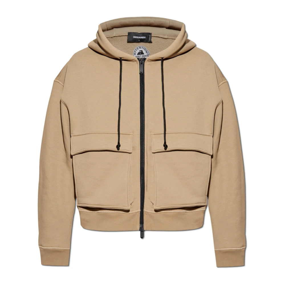 Sweatshirts & Hoodies > Zip-throughs - - Dsquared2 - Modalova