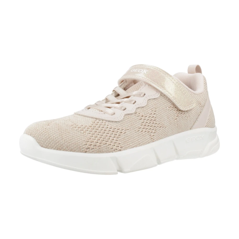 Geox Trainers - Unisex - Kids Sneakers - Beige - 32 Eu - Kids - Image 2