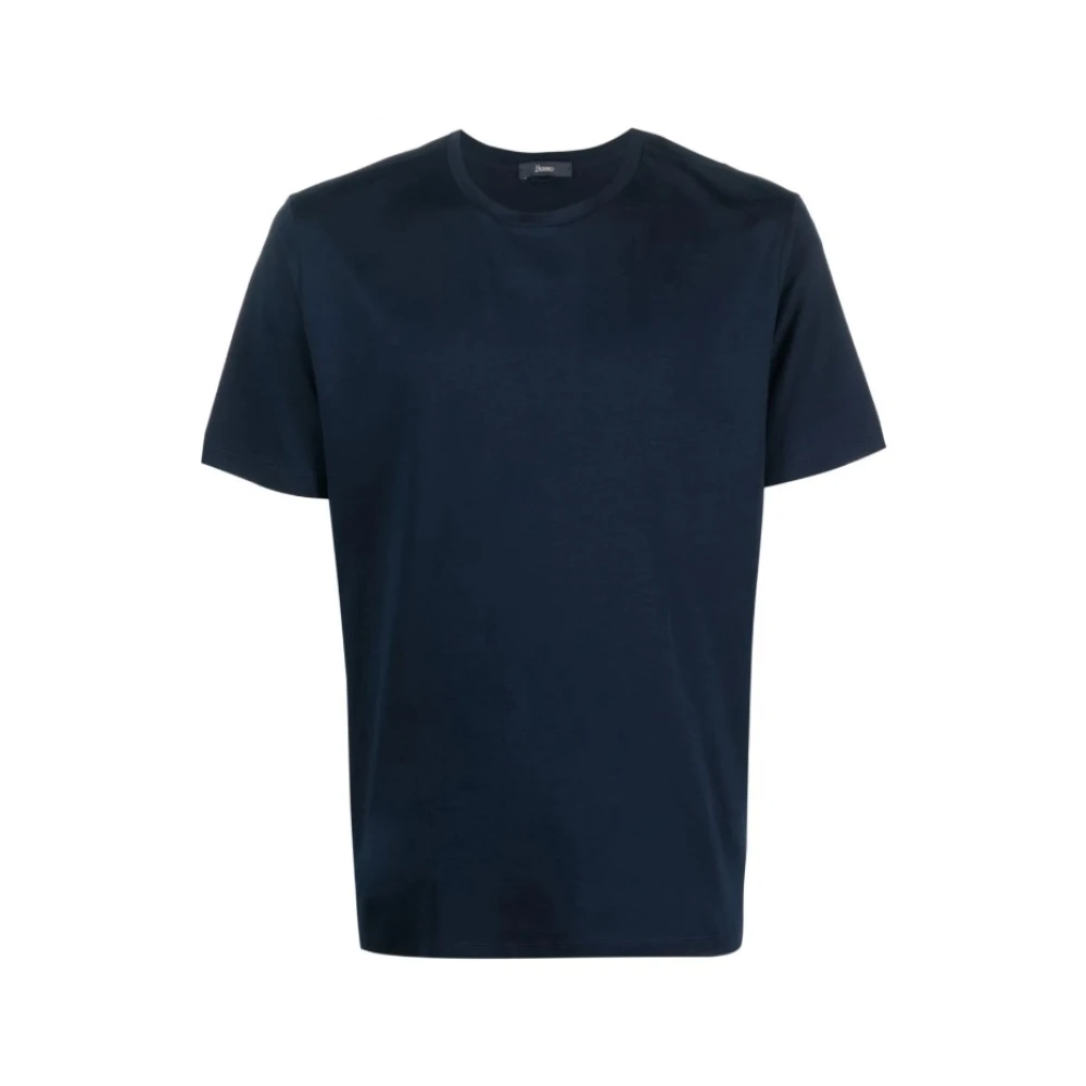 Herno - Tops > T-Shirts - Blue - Herno - Modalova
