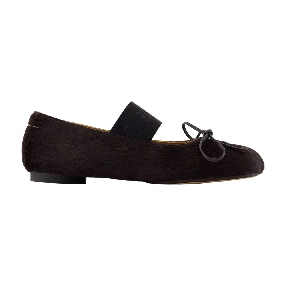 Mm6 Maison Margiela Women's Brown Ballerinas “Anatomic” - Image 3