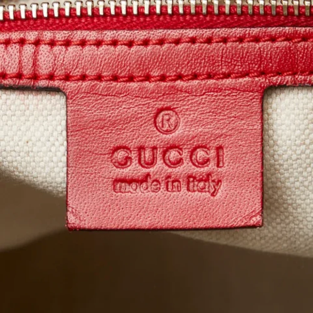 Gucci Vintage Pre-owned Canvas handbags Beige Dames