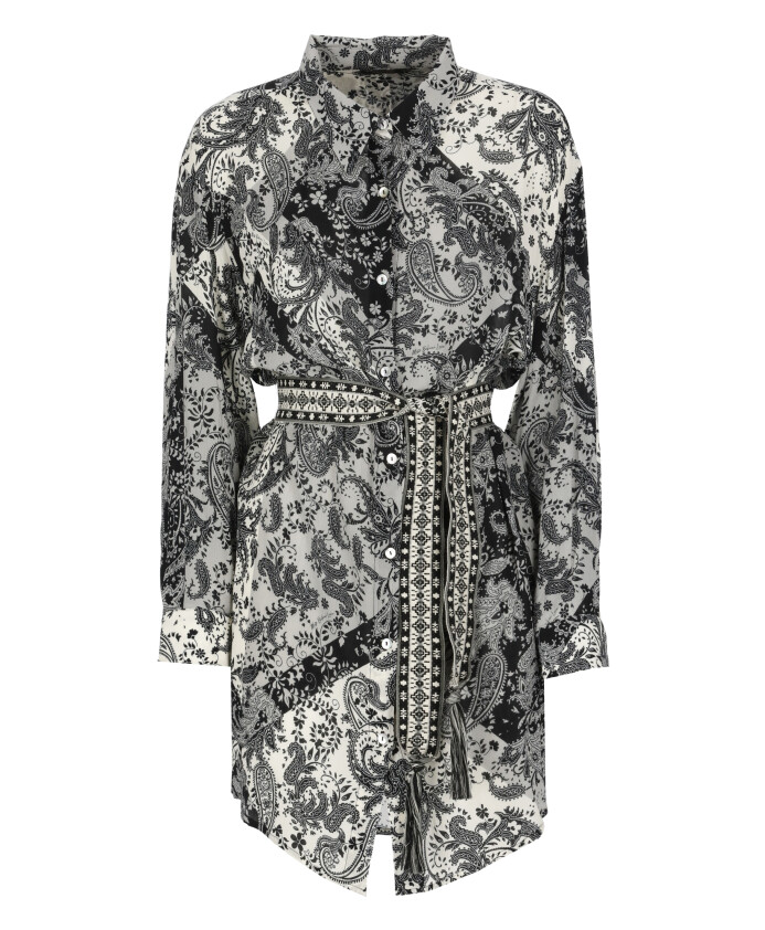 caftan-en-viscose-gris-avec-col