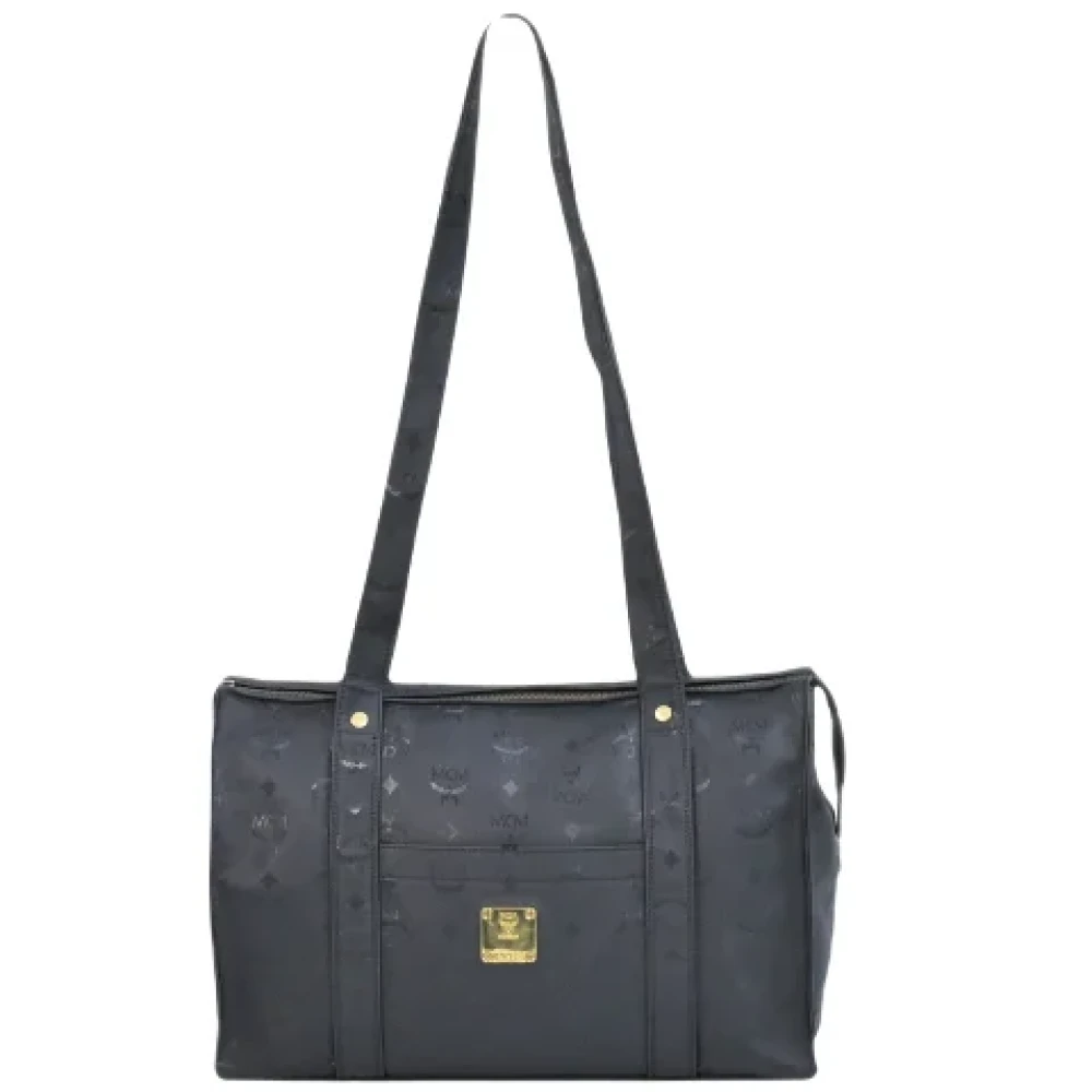 MCM Pre-owned Canvas totes Black Dames