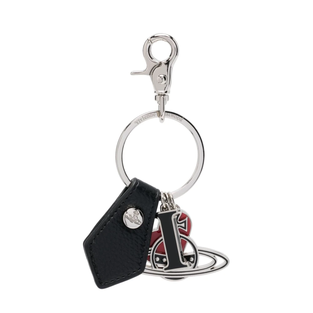 Vivienne Westwood Zwarte Sleutelhangers Stijlvolle Accessoire Black Dames