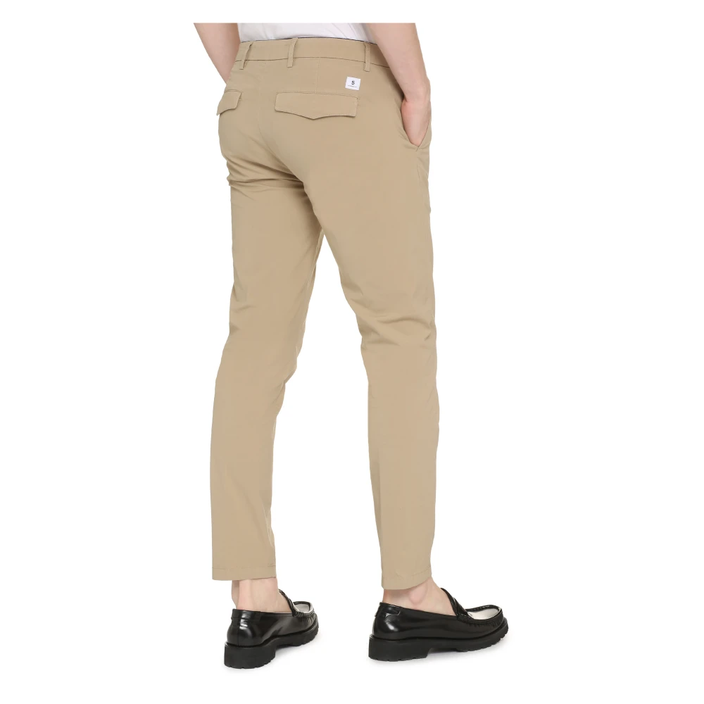 Department Five Klassieke Chino Broek Beige Heren