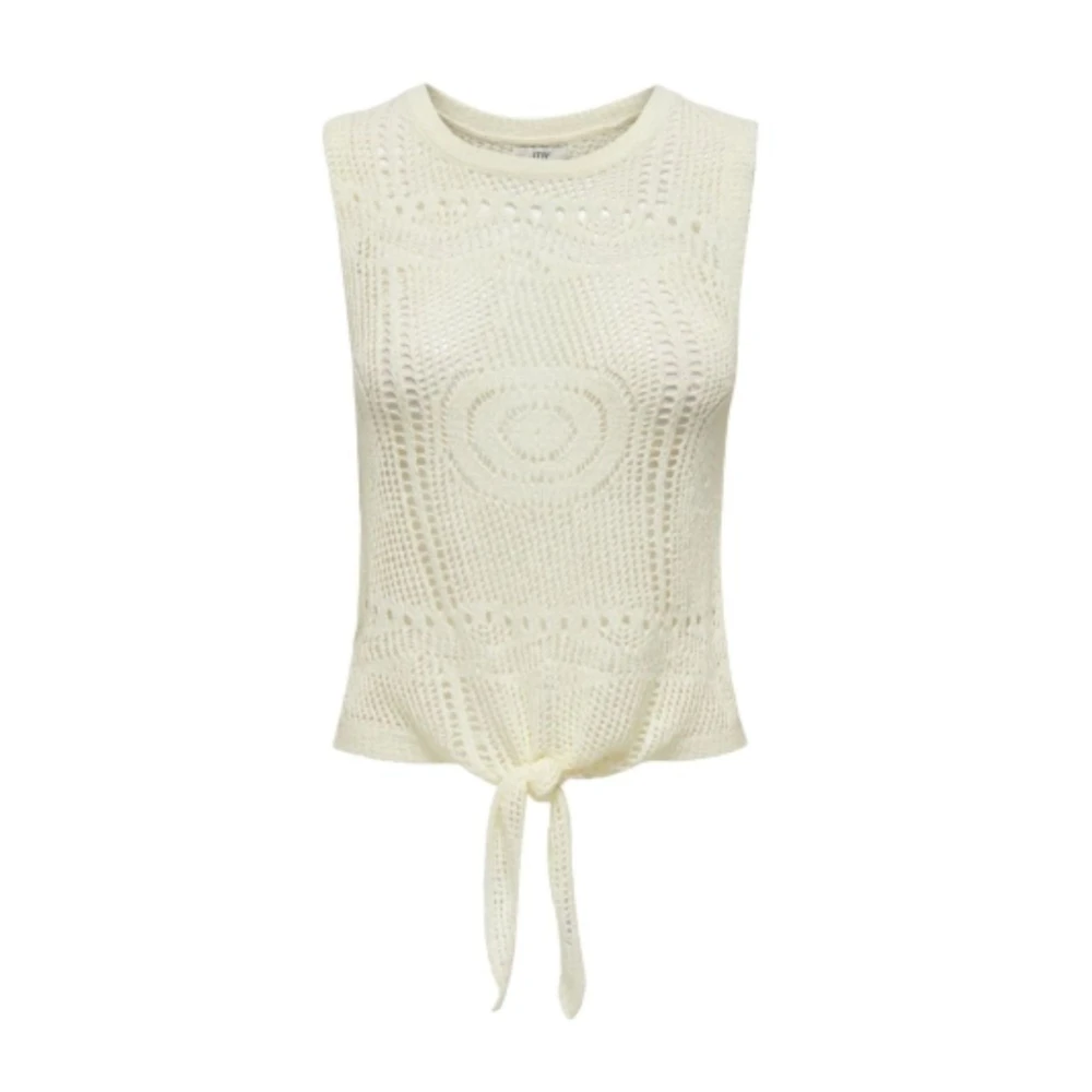 Jacqueline de Yong Stijlvolle Top voor Vrouwen Beige Dames