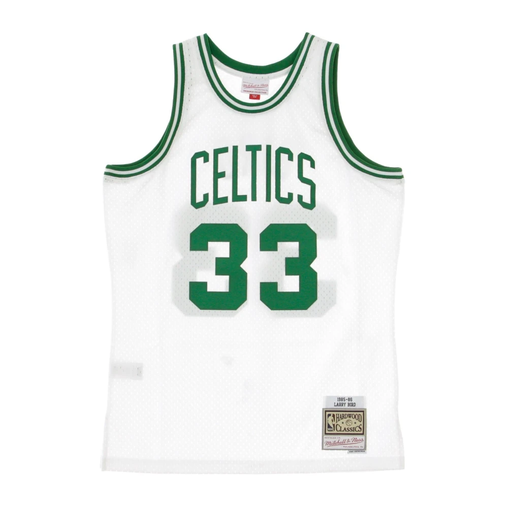 Mitchell & Ness Larry Bird Basketball Tank Top White Heren