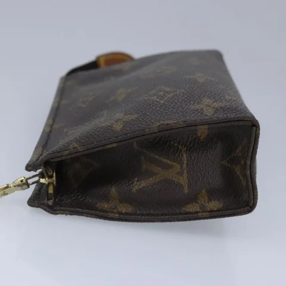 Louis Vuitton Vintage Pre-owned Canvas pouches Brown Dames