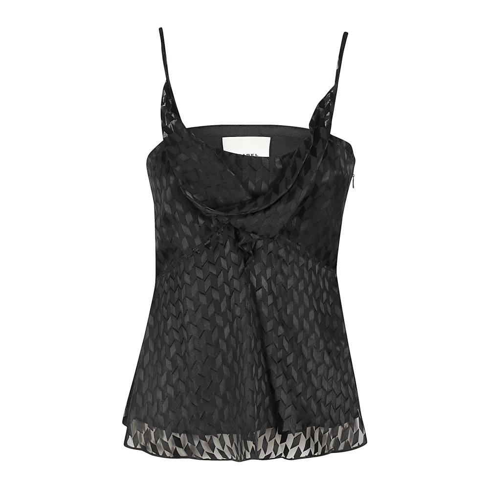 Isabel marant Kalisia Elegant Jurk Black Dames