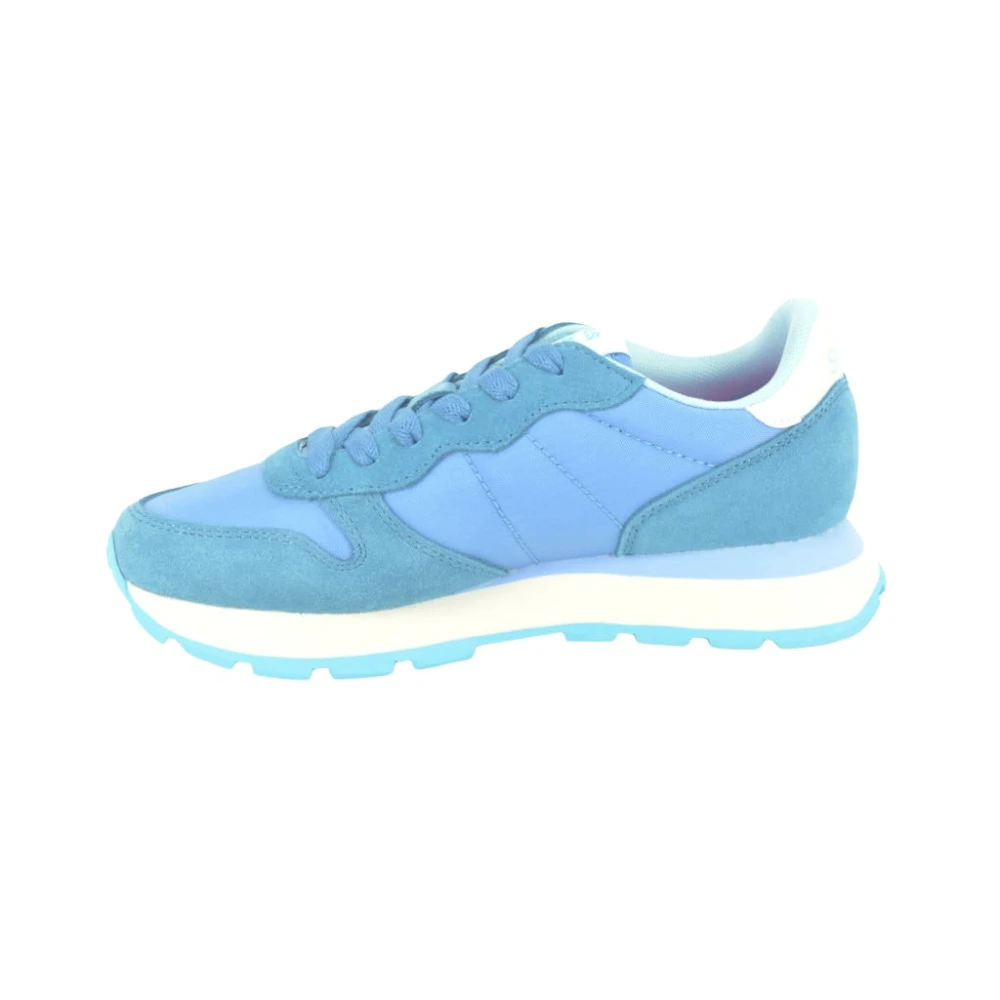 Sun68 Blauwe Runner Jeans Dames Schoenen