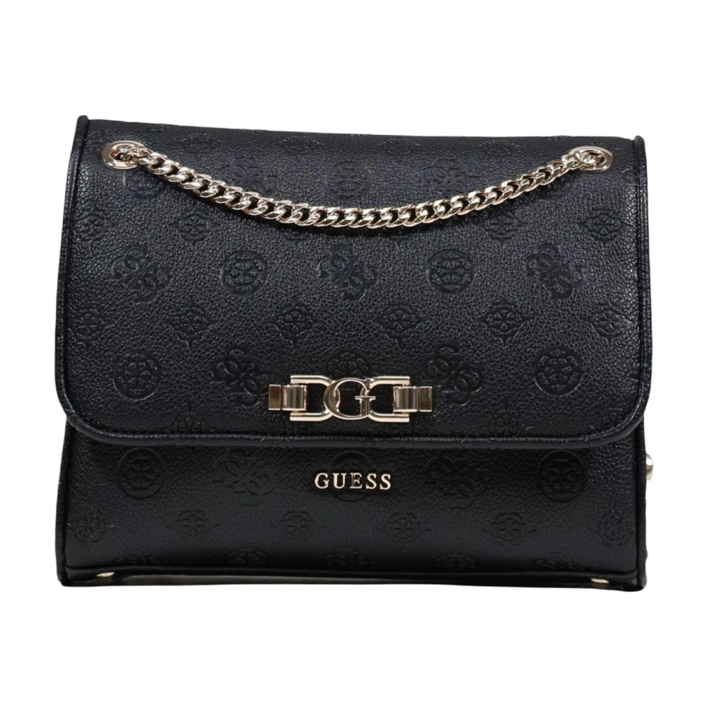 Guess Women's Black Cross Body Bags, One Size, Anise Convertible Xbody Flap