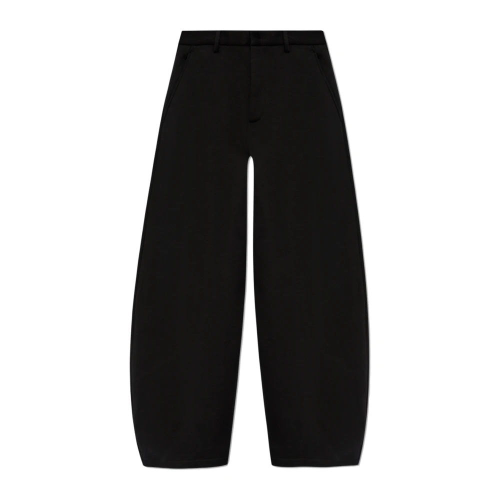 Dsquared2 Wijde broek Black Dames