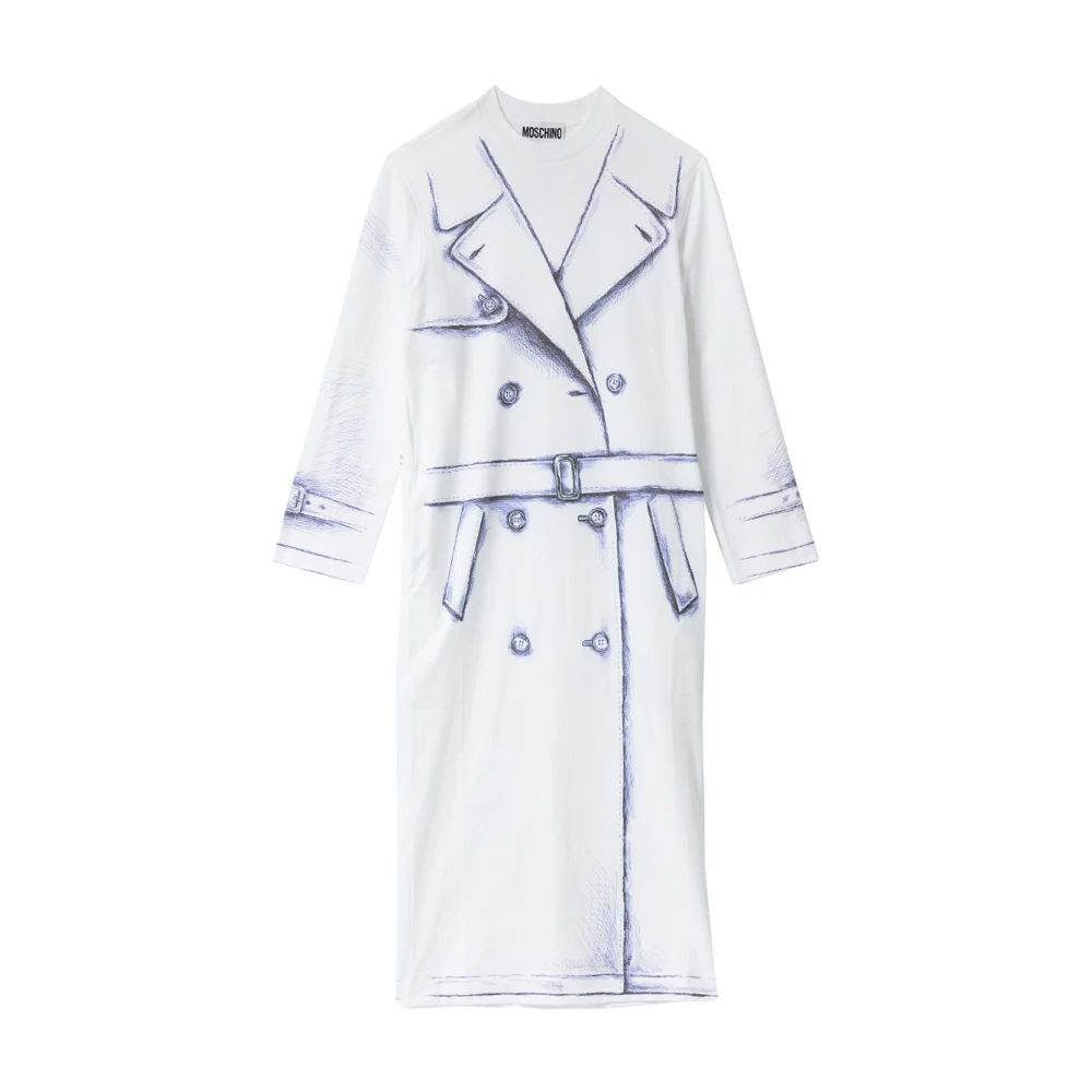 Coats > Trench Coats - - Moschino - Modalova