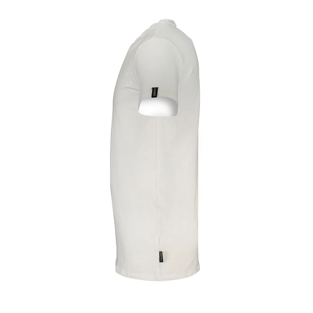 Gaudi Logo Korte Mouw Tee White Heren