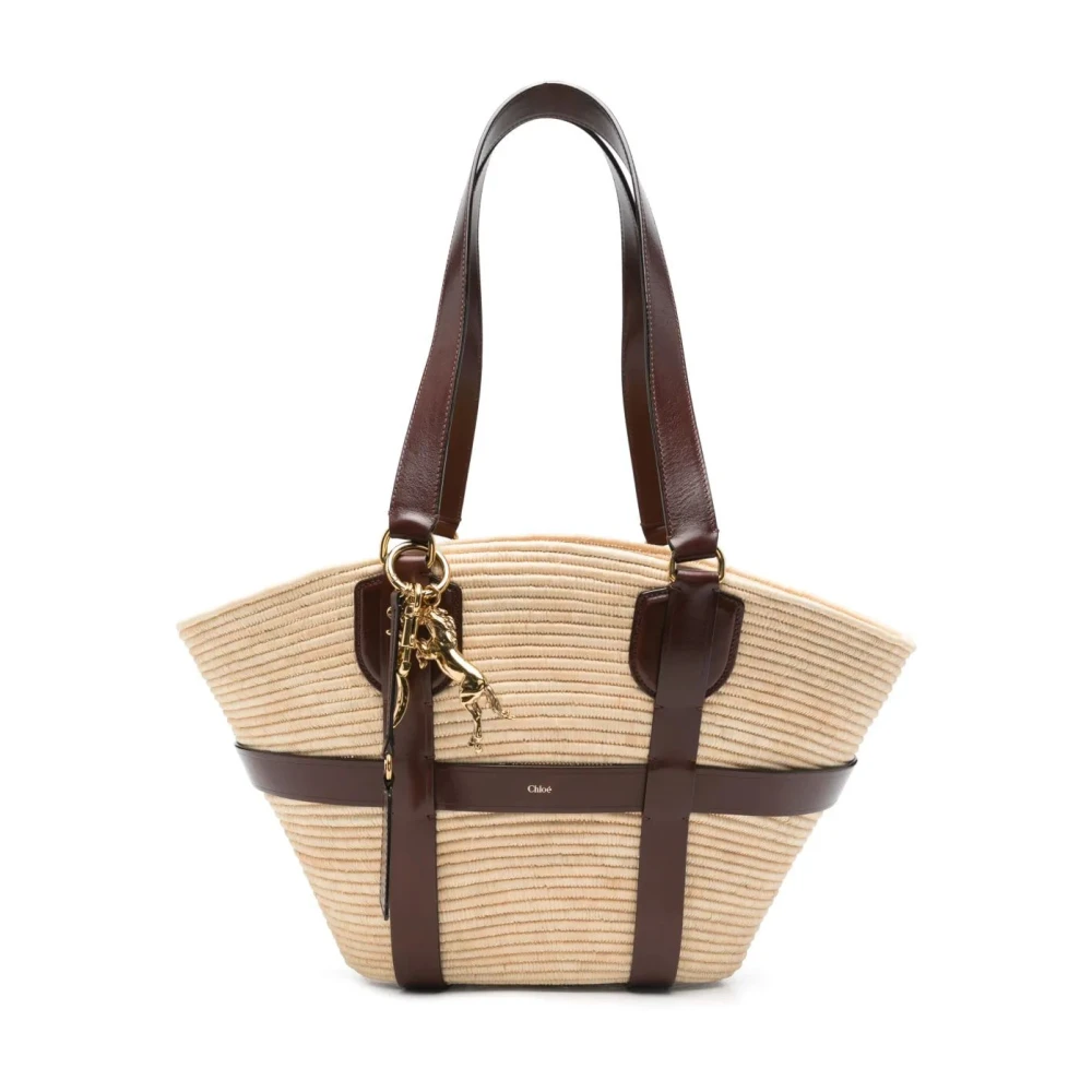 Chloé - Bags > Tote Bags - Beige - Chloé - Modalova