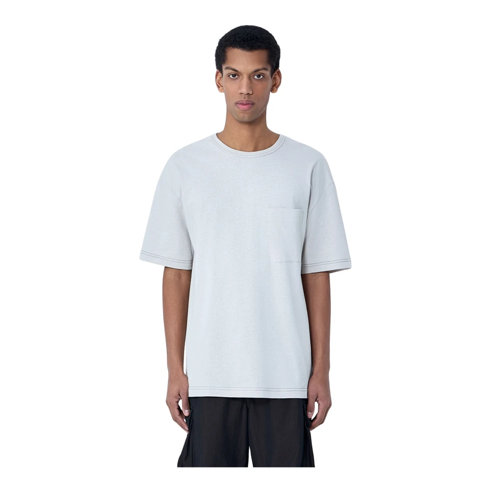 Lemaire Men's White T-Shirts, M, Boxy T-Shirt