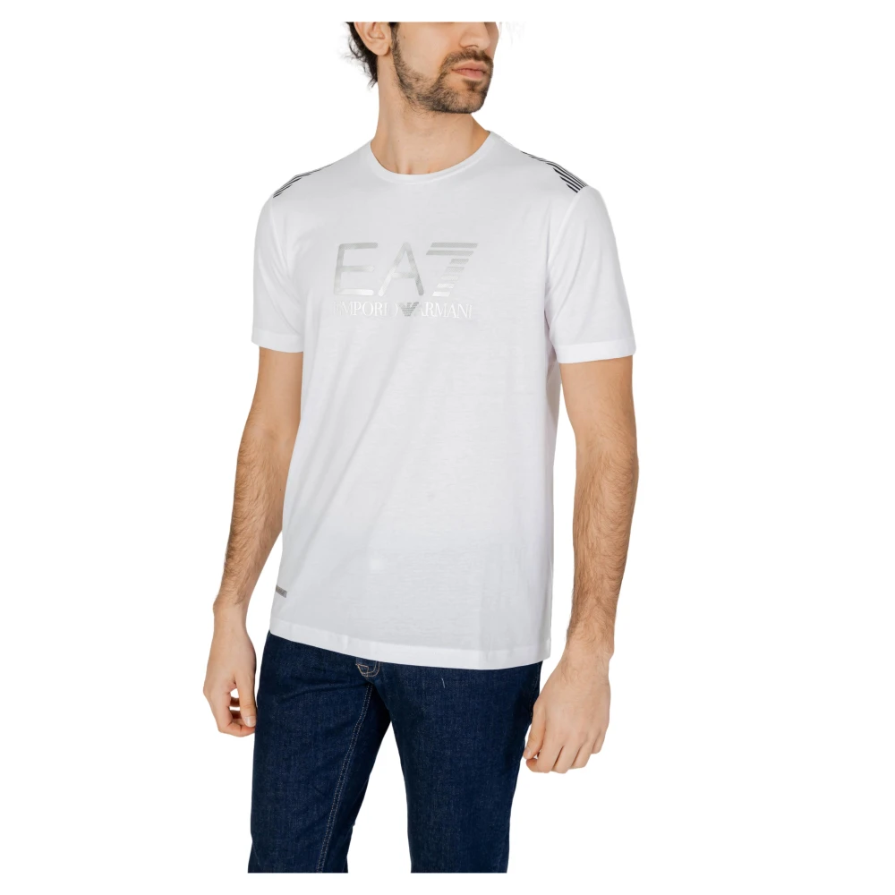 Emporio Armani EA7 Heren 3Dpt29 Pjulz T-Shirt White Heren