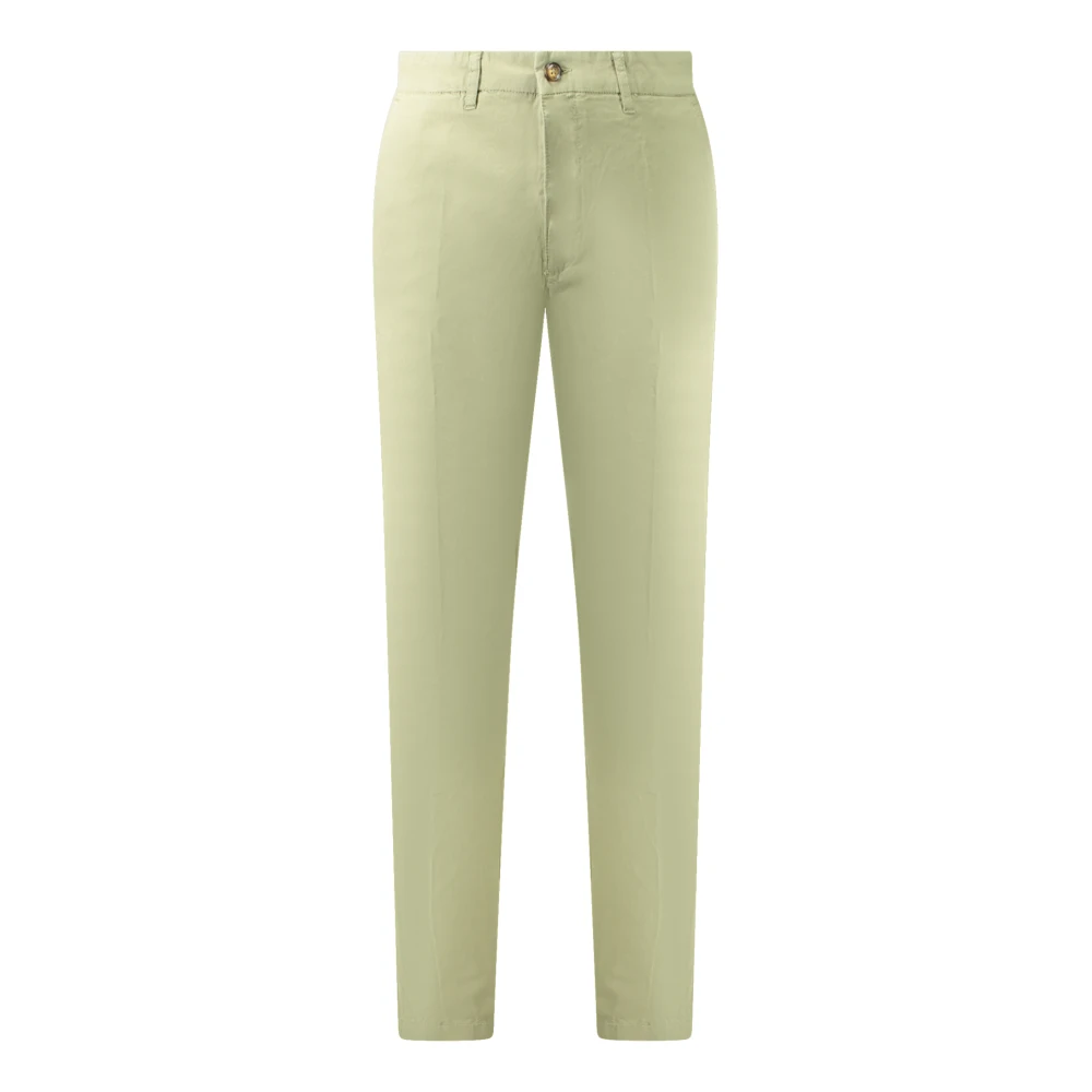 North Sails Men's Green Defender Slim Fit Chino