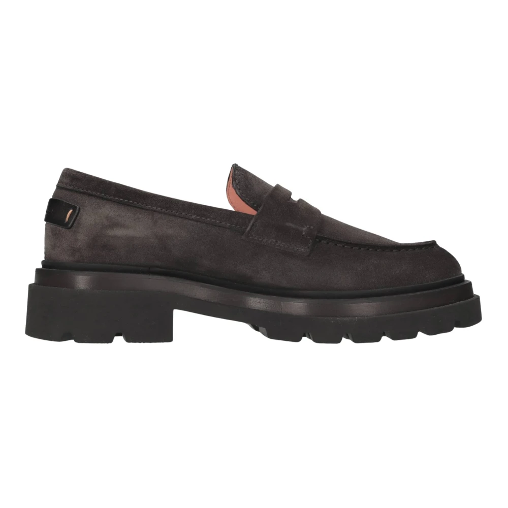 Santoni Suède Loafers