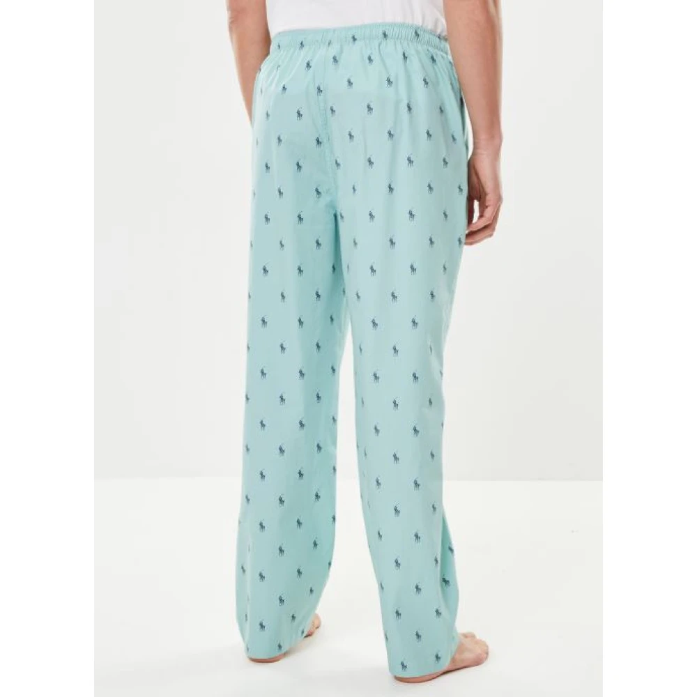 Polo Ralph Lauren Groene Katoenen Regular Fit Broek Green Heren