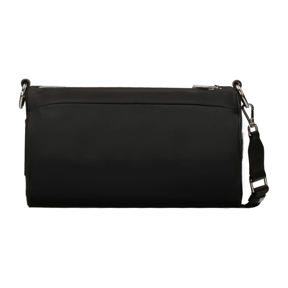 Kazar Studio Zwarte nylon schoudertas Black Dames