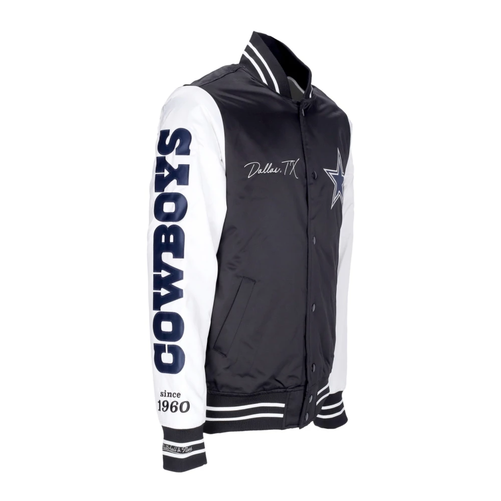 Mitchell & Ness Dallas Cowboys Bomberjack Black Heren