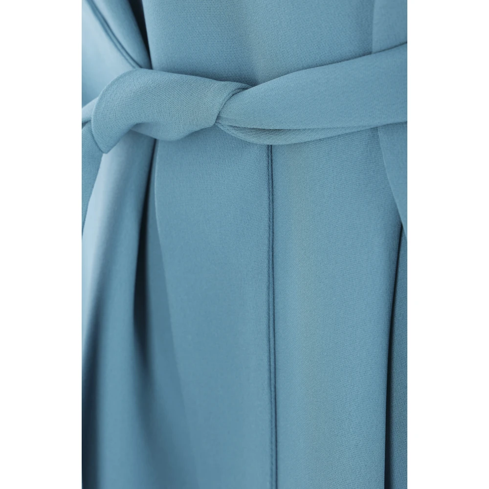 Valentino Garavani Blauwe Kimono Jurk met Kristallen Blue Dames