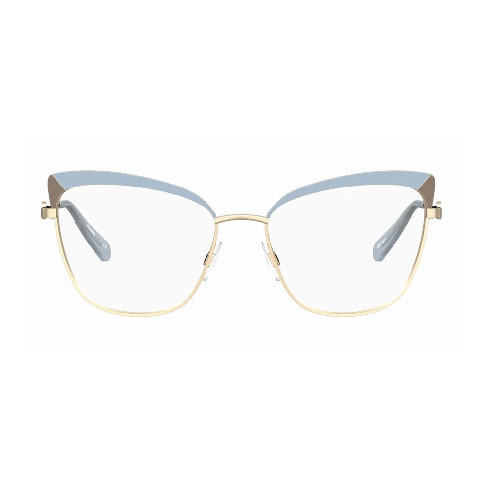 Love Moschino Bruine metalen montuurbril voor vrouwen Brown Dames