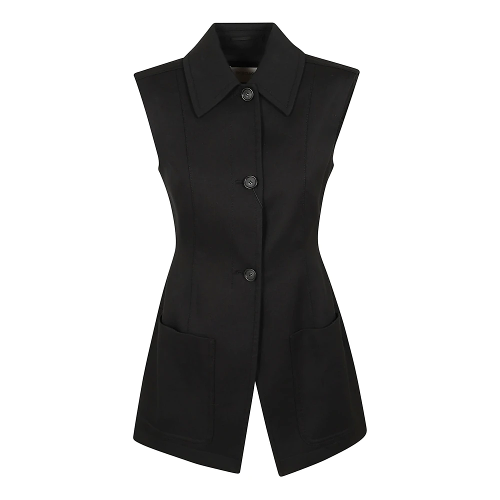 Max Mara Mujer Negro - Giacca Smanicata Gabarra - Jackets - Xs