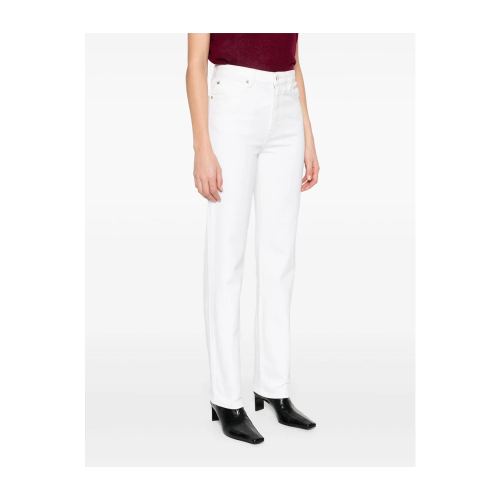 Frame Witte Ruler Jeans White Dames