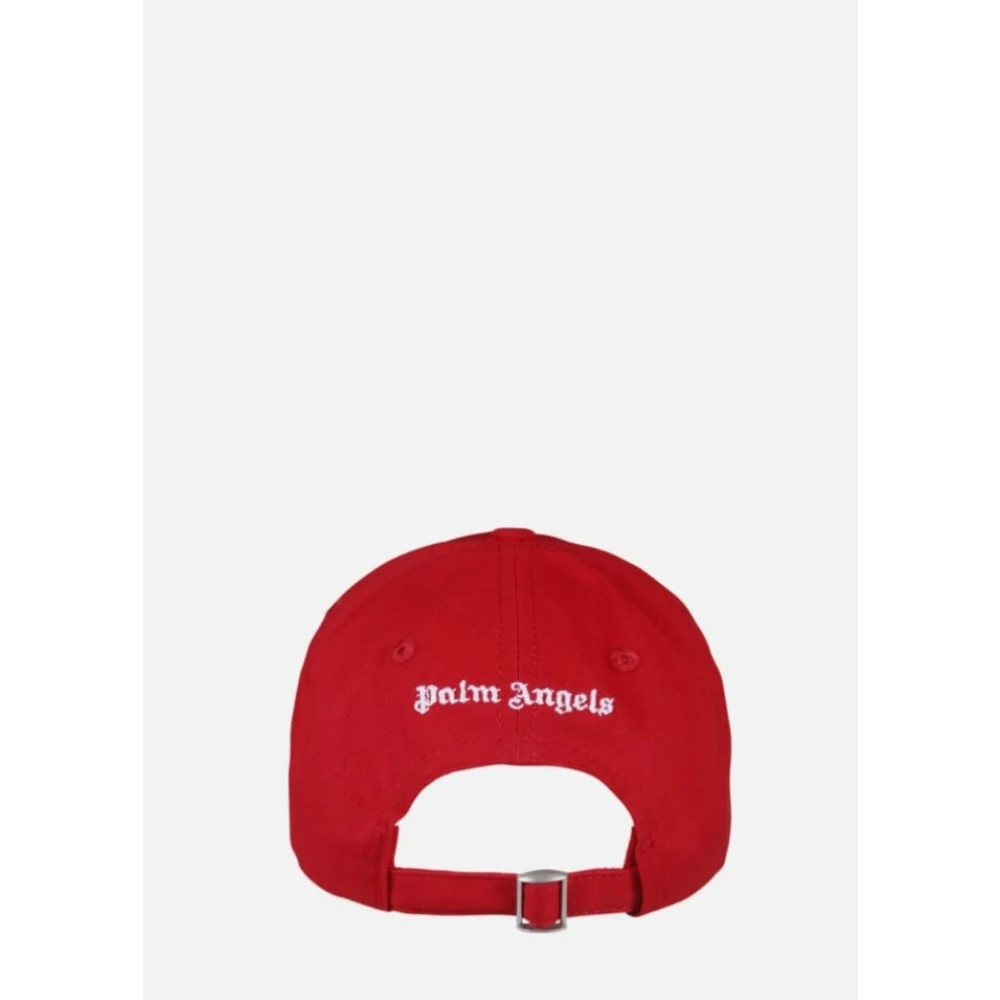 Palm Angels Chic Hat Red Heren