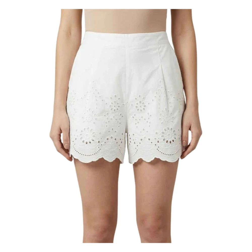 Saint Barth Women's White Amani Shorts