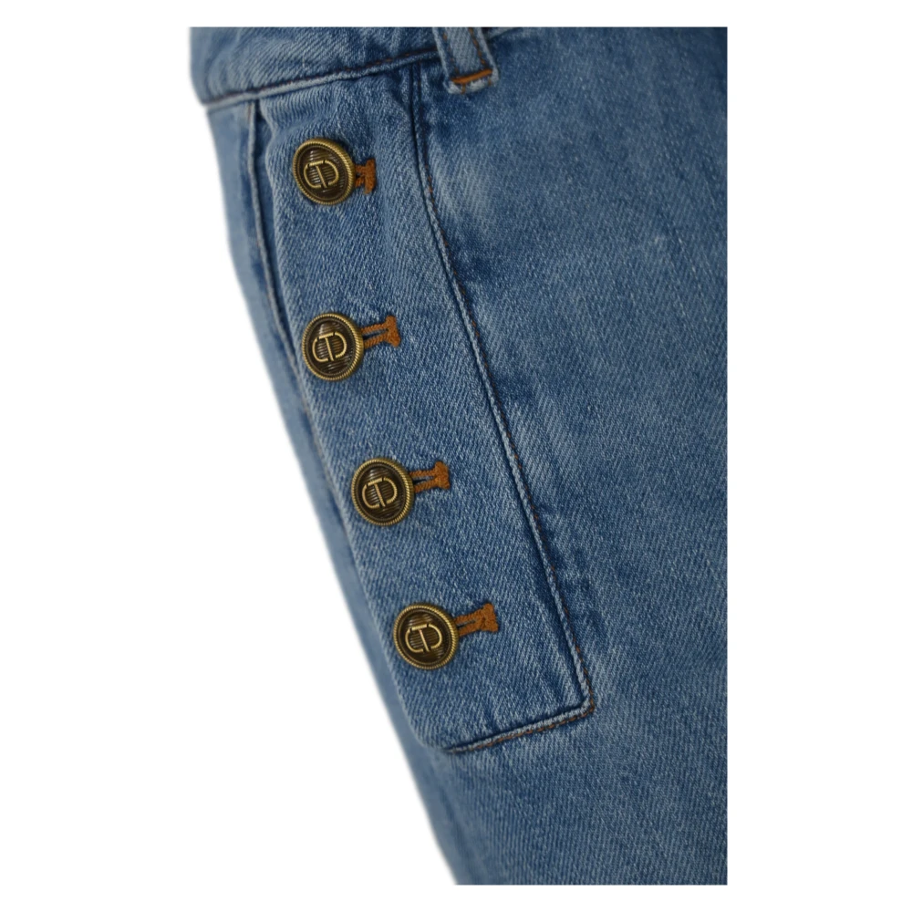 Twinset Flared Jeans Blue Dames