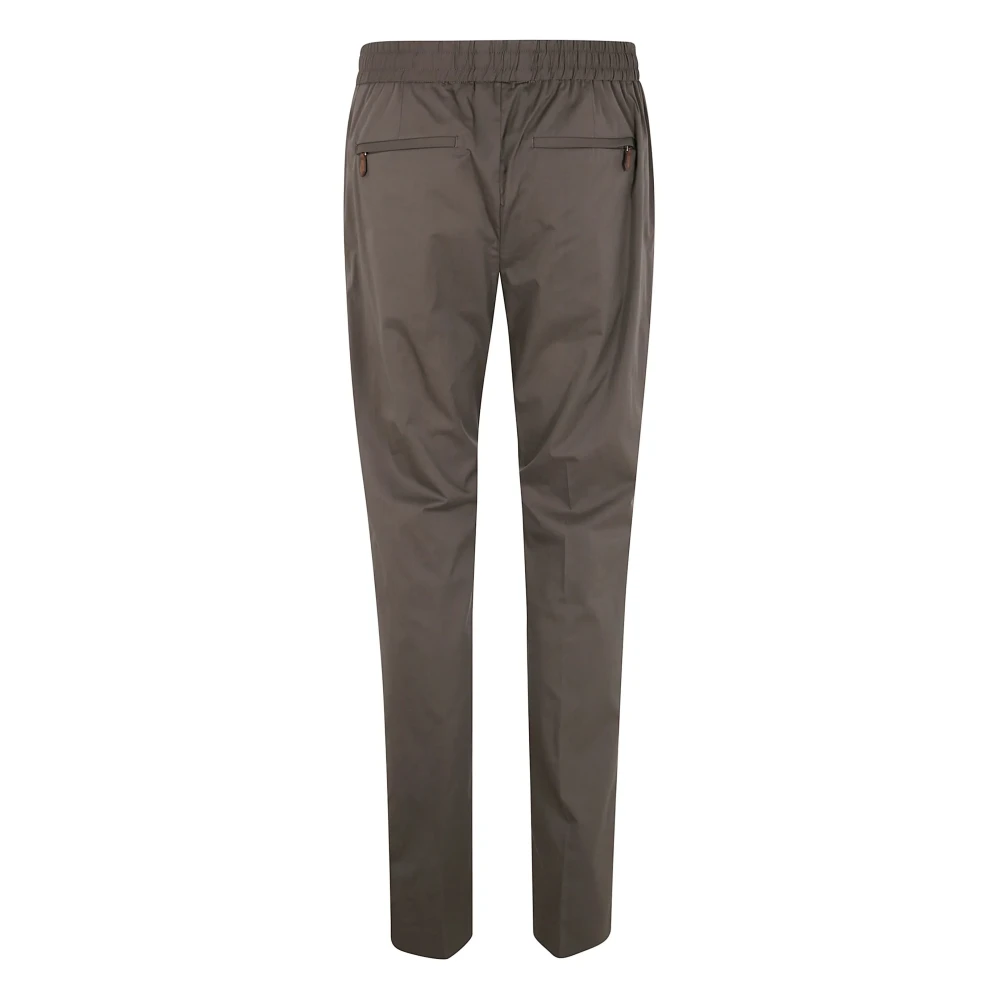 PT Torino Katoenmix Broek met Zakken Green Heren