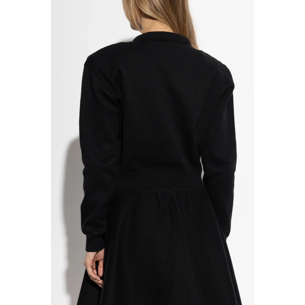 Rotate Birger Christensen Vest met afneembare schoudervullingen Black Dames